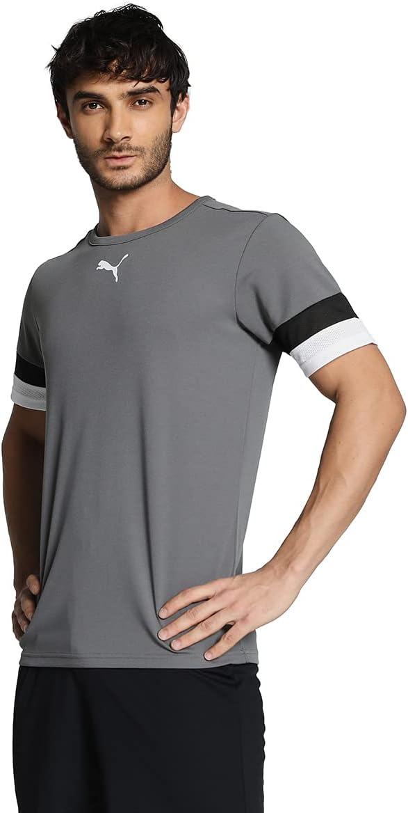 Unisex teamRISE Football Shirt - XL Smoked Pearl-puma Black-puma White