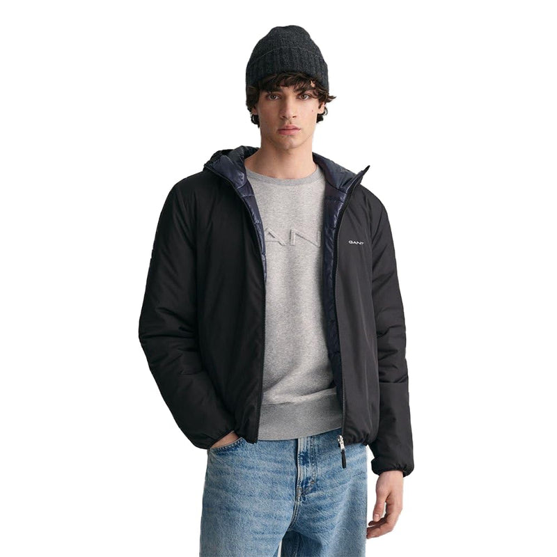 GANT Men 7006343-5 Reversible Hooded Jacket