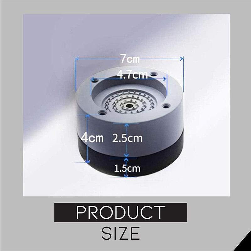 KOOLTI 4PCS Shock and Noise Cancelling Washing Machine Support, Anti-Vibration Pads for Washer and Dryer, Foot Pads for All Washers