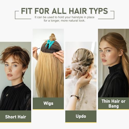 100Pcs Bobby Pins, 2.2inch Medium Wavy Black Hair Pins, All Hairstyles Strong Grip And Pain Free Pins for Girls Women With Storage box