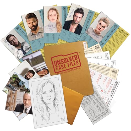 Unsolved Case Files Doe, Jane - Cold Case Murder Mystery Game - Can You Solve The Crime. Who Killed Jane Doe.