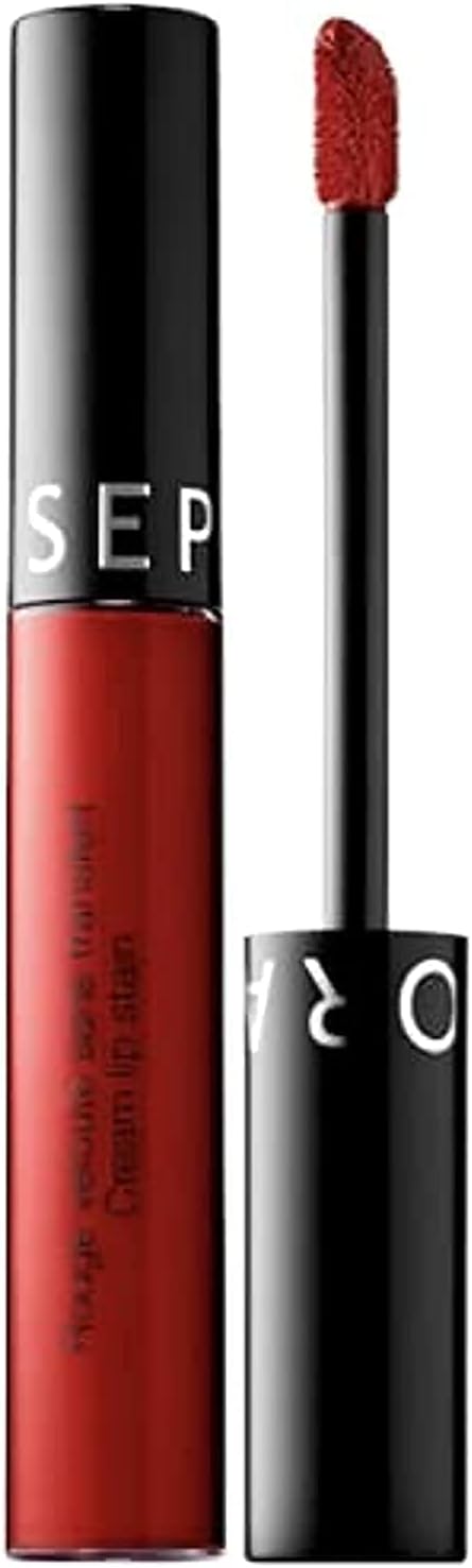Cream Lip Stain Lipstick, 41 - red 1 Count (Pack of 1)