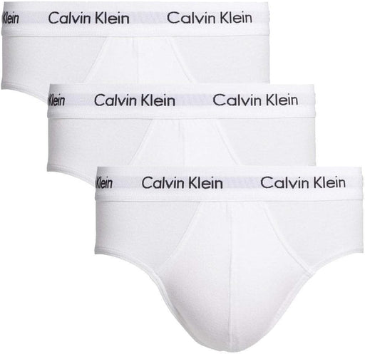 mens 3P Hip Brief Boxer Short - White (White 100)