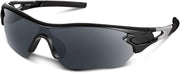 BEACOOL unisex-adult 7188 Sunglasses (pack of 1) - Black/White