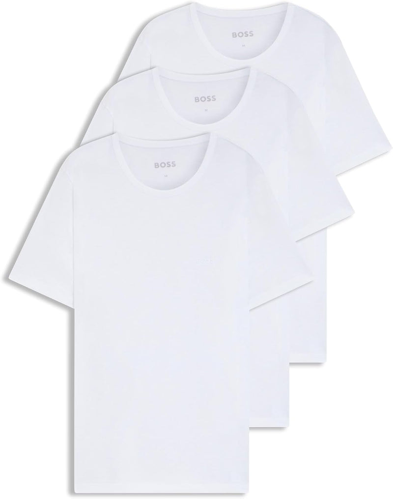 Mens TShirt RN 3P Classic 10243514 01 SHIRT - White