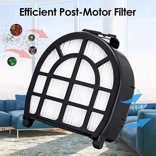 iSingo Shark LZ601 Filters Compatible with Shark APEX UpLight Lift-Away DuoClean with Self-Cleaning Brushroll Stick Vacuum LZ600, LZ601, LZ602, LZ602C, Compare to Part # XFFLZ600, (4+2+2)