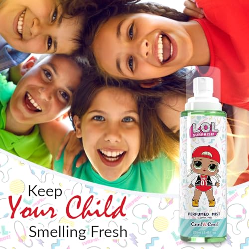 Cool & Cool LOL Surprise Mc Swag Alcohol Free Kids Perfumed Mist 250ml
