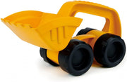 Hape Monster Digger Sand Toy for Toddlers All-Terrain Beach & Sandbox Construction Truck with Easy-Grip Handle & Chunky Wheels Durable, Child-Safe Outdoor Play Toy Yellow Ages 18 Months+ - Mighty Digger Truck Yellow