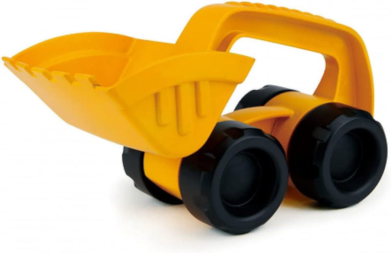 Hape Monster Digger Sand Toy for Toddlers All-Terrain Beach & Sandbox Construction Truck with Easy-Grip Handle & Chunky Wheels Durable, Child-Safe Outdoor Play Toy Yellow Ages 18 Months+ - Mighty Digger Truck Yellow