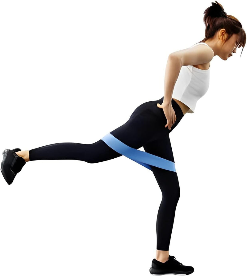 Heavy Duty Resistance bands - Powerlifting Elastic Band Exercise - Work Out Stretch Band Perfect For Gym, Thighs Workout, Yoga, Multicolor Fitness equipment (Pack of 5)