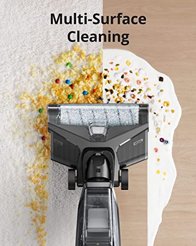 eufy by Anker, WetVac W31, Cordless All-in-One Wet Dry Vacuum Cleaner and Mop with Self-Cleaning and Auto-Dry Technology for Hard Floors and Carpets, Ideal for Daily Messes, Sticky Messes, Pet Hair