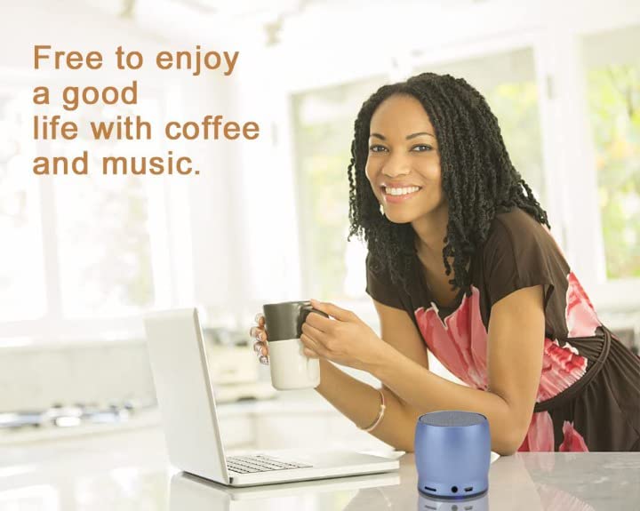 A150 Portable Wireless Bluetooth Speaker, Small Speaker for Phone, Hands-Free Calls, Heavy Bass, Stereo.