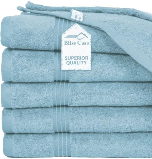 Bliss Casa - Luxury Hand Towels (40 x 70 cm) - 100% Combed Cotton, Ultra Soft and Highly Absorbent, Hotel & Spa Quality Hand Towels