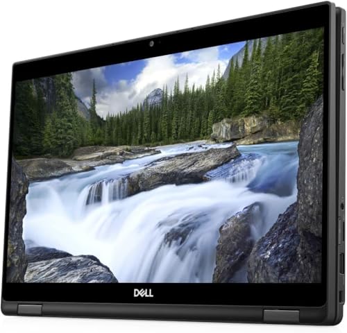 Dell Latitude 7390 2in1 notebook laptop, Intel Core i7-8 Gen. CPU, 16GB DDR4 RAM, 512GB SSD Hard, 13.3 inch Touch 360° Display (Renewed)