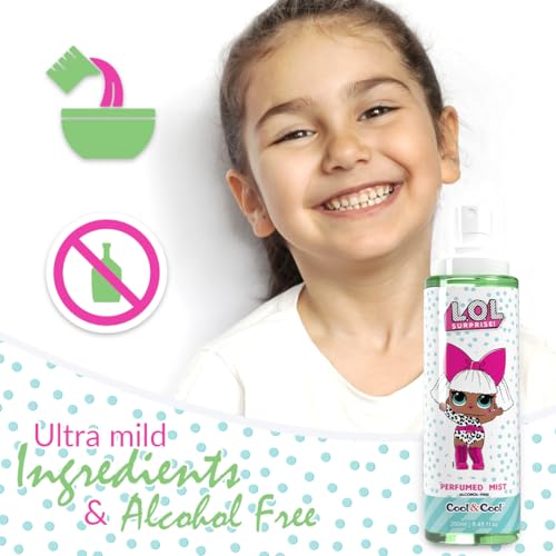 Cool & Cool LOL Surprise Diva Alcohol Free Kids Perfumed Mist 250ml
