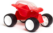 Hape Monster Digger Sand Toy for Toddlers All-Terrain Beach & Sandbox Construction Truck with Easy-Grip Handle & Chunky Wheels Durable, Child-Safe Outdoor Play Toy Yellow Ages 18 Months+ - Dune Buggy Red Red