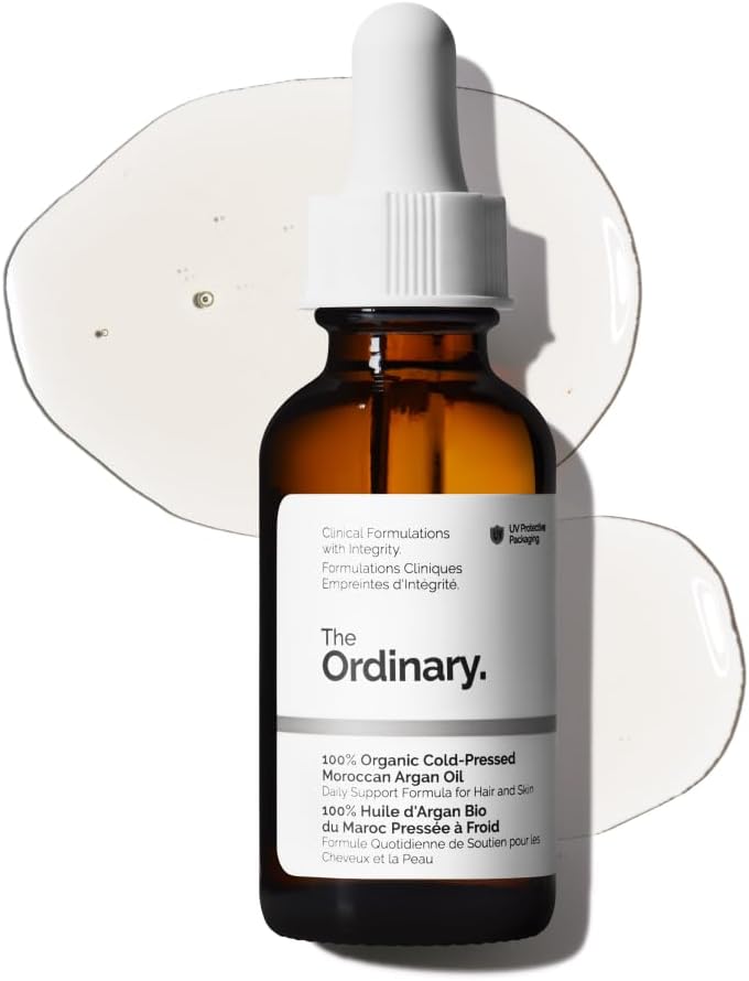 100% Organic Cold-Pressed Moroccan Argan Oil (Daily support formula for hair and skin) - 30 ml
