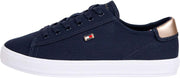 VULC CANVAS LACE UP SNEAKER womens Sneakers - Space Blue