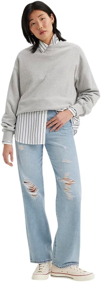 Womens 726 HR Flare Jeans - Black