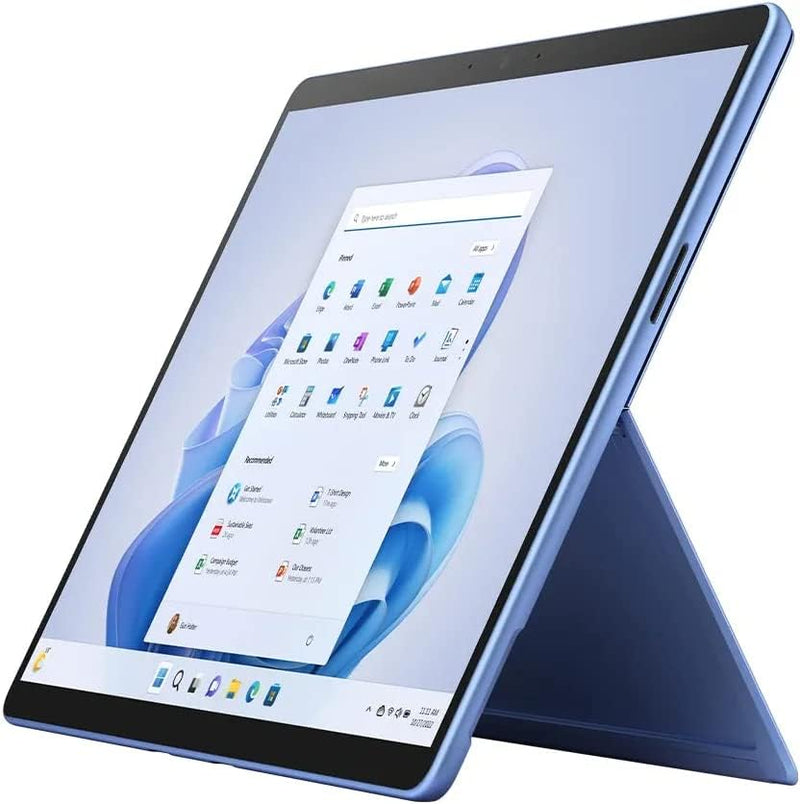 Microsoft Surface Pro 9 with 2880 X 1920 (267 PPI) PixelSense Display, Intel Core i7-1255U, Integrated graphics, 16GB RAM, 1TB SSD, Windows 11, Platinum - [QKI-00008] Device Only - Silver