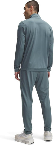 Mens Men's UA Rival Knit Tracksuit TRACK_SUIT - Jasper Blue / Serpentine / Serpentine