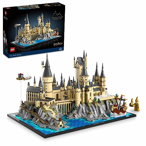 LEGO Harry Potter Hogwarts Castle and Grounds - Collectible Set for Adults incl. Main & Astronomy Towers, Great Hall, Chamber of Secrets & Architect Minifigure, Ramadan Gift Idea 76419
