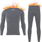 mens Classic Base Layer - Purple Gray