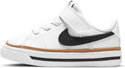 Court Legacy boys Sneaker - White/Black/Gold