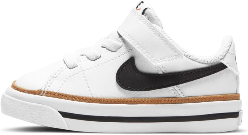Court Legacy boys Sneaker - White/Black/Gold