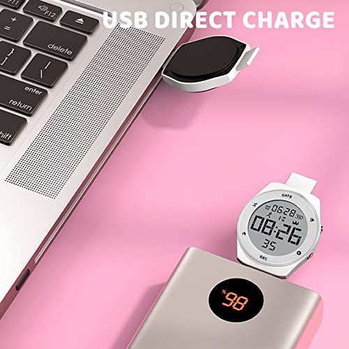 Masroo Kids Watches Digital Sport Watch for Girls Boys, Fitness Tracker with Alarm Clock, Stopwatch, No App Waterproof Watches for Teens Students Ages 5-12