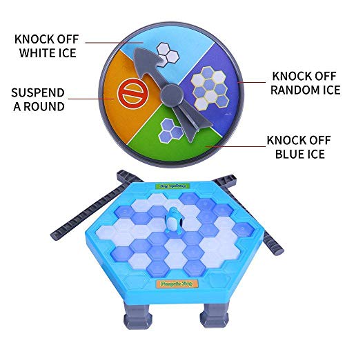 Penguin Trap Game Ice Breaking Save The Penguin Family Board Game, One Size