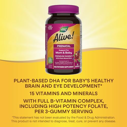 Nature'S Way Alive Prenatal Gummy 75'S