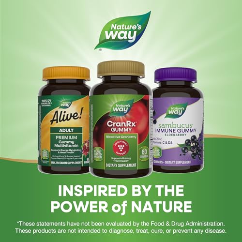 Nature's Way Alive Cranrx Gummy 60's