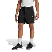 Men's Essential Three Stripes Chelsea Short Shorts (pack of 1) - BLACK/WHITE