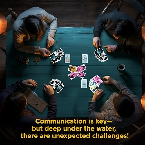 Thames & Kosmos The Crew: Mission Deep Sea - Black - One Size - 2021 - Card Game - Age 12+