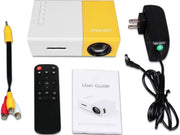 Portable Mini projectors LED Micro Projector 1080P Home Party Meeting Theater Projector, Wi-Fi