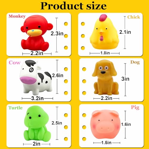 PARHILYAR Bath Toys for Kids 1-3 2-4 - No Hole No Mold Baby Bath Toys for 6-12-18-24 Months Bathtub Tub Water Pool Shower Toys for 1 2 3 4 Year Old Boys Children Birthday for Kids Toys Age 1-5