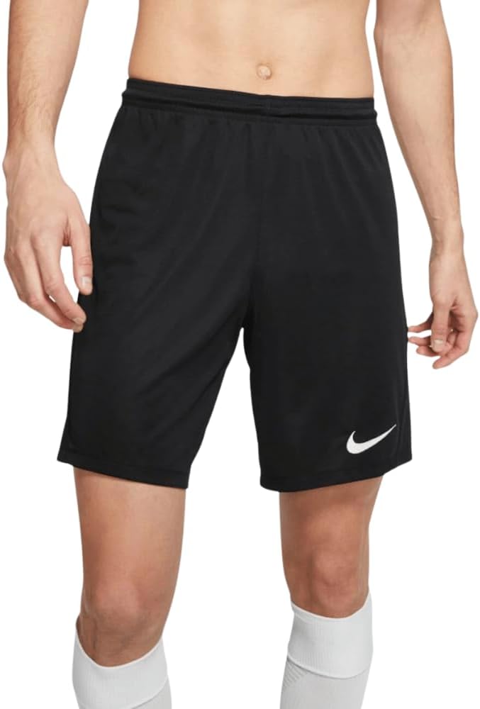 Unisex M Nk Dry Park Iii Short Nb K - Black/White