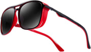 Kimorn Polarized Sunglasses For Men Square Frame Unisex Outdoor Sports Goggle Classic K0623