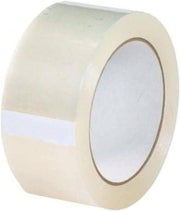 MARKQ Clear Packing Tape 2 inches x 50 yards Strong Heavy Duty Packaging Tape for Sealing Parcel Boxes, Moving Boxes Houses, Large Postal Bags, Office Supplies 6 Rolls - 1 Roll 2 inches x 50 yards