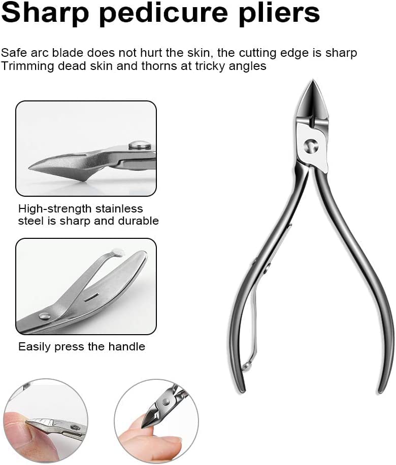 GStorm Manicure and Pedicure kit of Nail Clippers - Set of 21 (Brown), 21.0 count