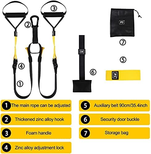 GT P3 PRO Training Suspension Trainer Home Gym Resistance bands Hanging Belt Sport Gym Workout Fitness Suspension Exercise Pull Rope Straps Training