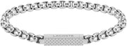 Lacoste L'Essentiel Men's Jewelry Collection - Silver Chain,Elegant,Simple