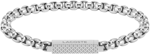 Lacoste L'Essentiel Men's Jewelry Collection - Silver Chain,Elegant,Simple