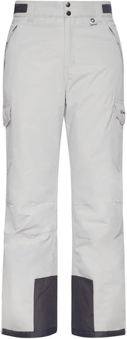 mens Snow Sports Cargo Pants skiing-pants - Quiet Grey