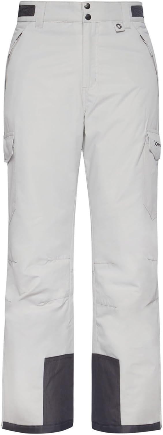mens Snow Sports Cargo Pants skiing-pants - Quiet Grey