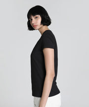 womens Better Essentials Lifestyle Women Shirts - Black