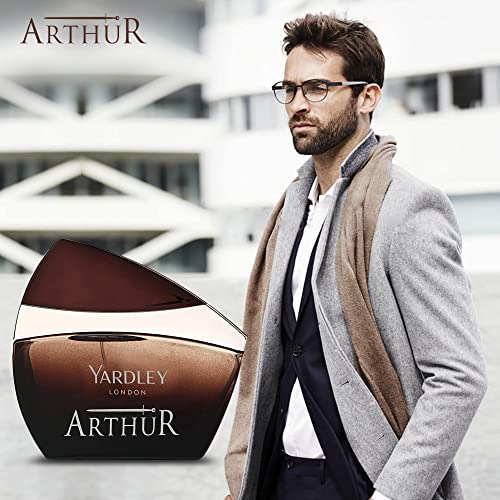 Yardley London Arthur Eau De Toilette - 100 ml Classic Aromatic Refreshing Scent Formal Fragrance