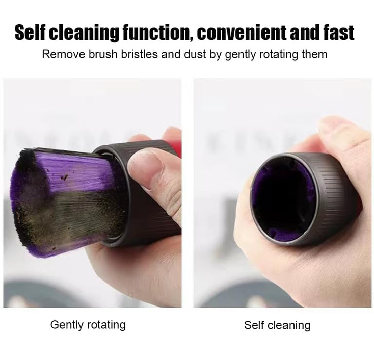 Vanclearidea Self-Cleaning Replacement Dust Brush for dyson V7 V8 V10 V11 V15 Vacuum Cleaner Traceless Ultra Soft Bristles Dust Brush for Keyboard Screens Furniture Dust Remover, CL23050315