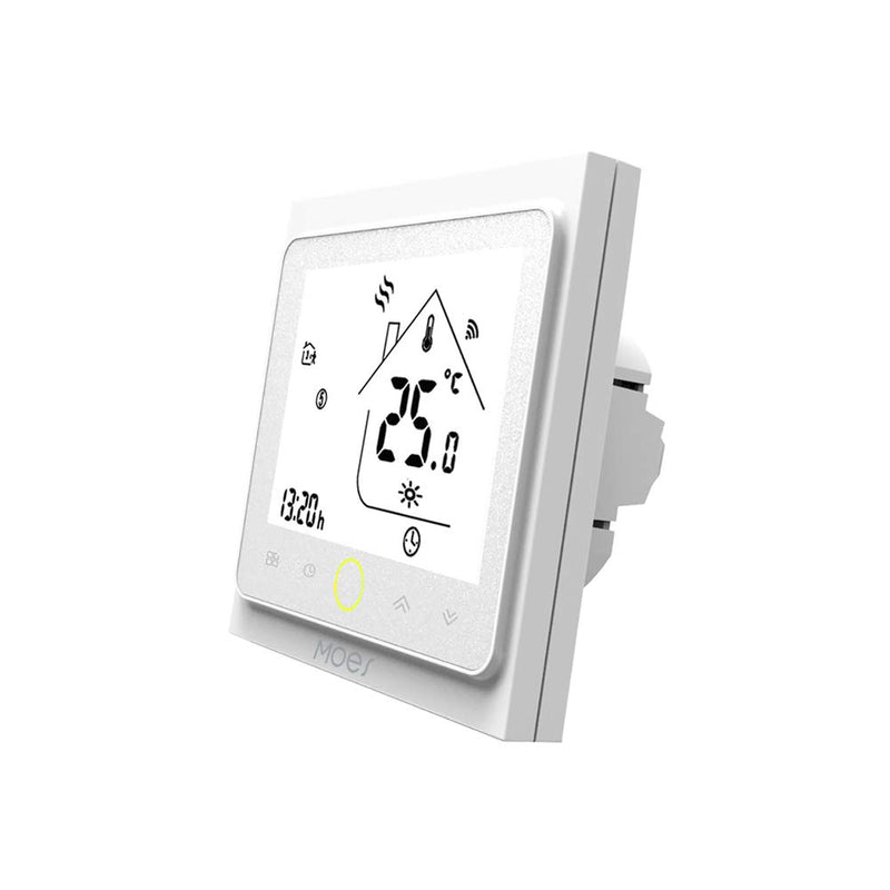 MOES WiFi Smart Central Air Conditioner Thermostat Temperature Controller Fan Coil Unit Works Amazon Alexa Echo Google Home 2 Pipe Tuya - 220 Volts